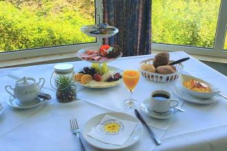 Frühstück am Morgen